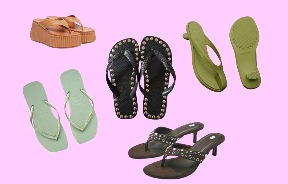 Colorées, à talon ou futuristes… Comment la tong est devenue la « it-shoe » de l’été ?