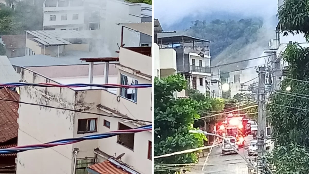 Incêndio atinge apartamento no Centro de Castelo