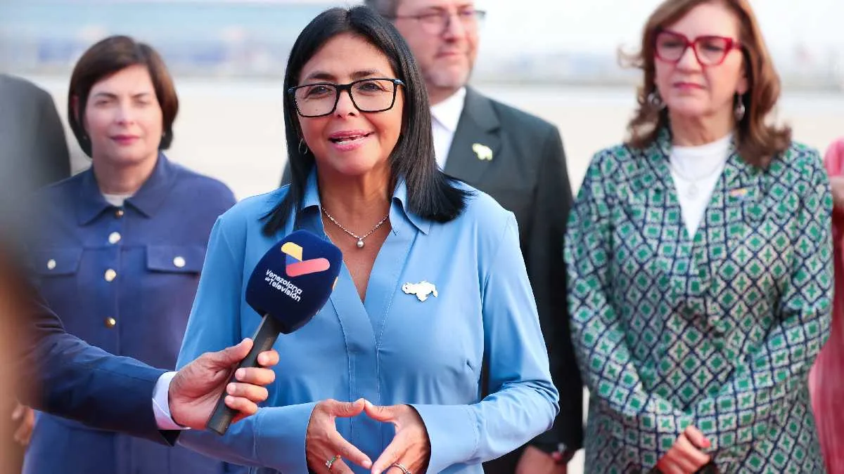 Delcy Rodríguez: Acuerdo petrolero con EEUU contempla inversión de más de $100.000 millones