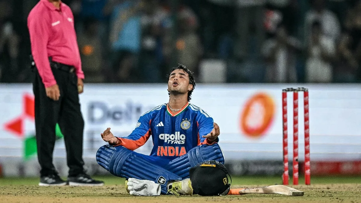 Watch: Abhishek Sharma celebrates like Erling Haaland after record-breaking century