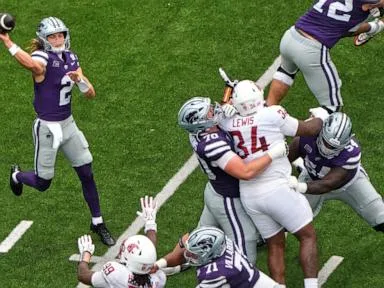 Avery Johnson and Rodney Fields Jr. lead Kansas State over Washington State 34-7