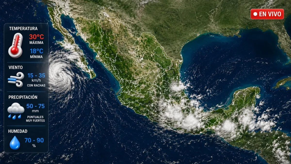 EN VIVO | Clima CDMX y resto de México hoy 19 de agosto