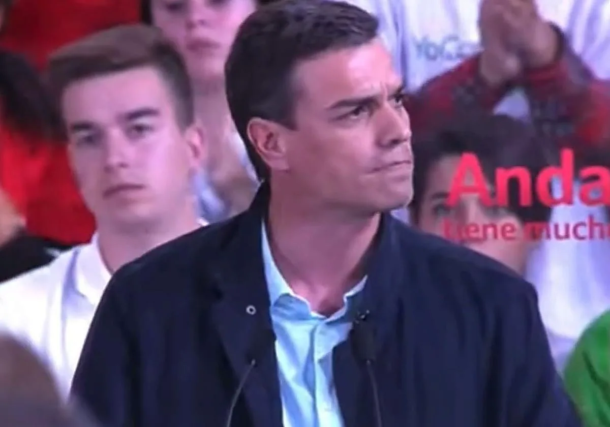 Pedro Sánchez, en 2015: «No va a haber más desahucios en España cuando haya un Gobierno socialista»