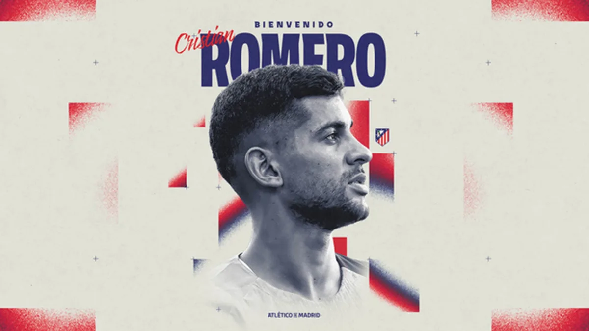 Cristian Romero fue anunciado oficialmente por el Atlético de Madrid luego de su ciclo como capitán del Tottenham