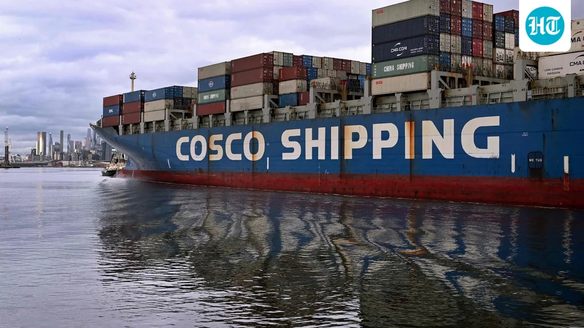US says China uses ‘concealed equipment’ on COSCO ships to spy on military communications: Report