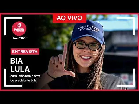 Ao vivo: Poder Entrevista com Bia Lula, neta do presidente Lula