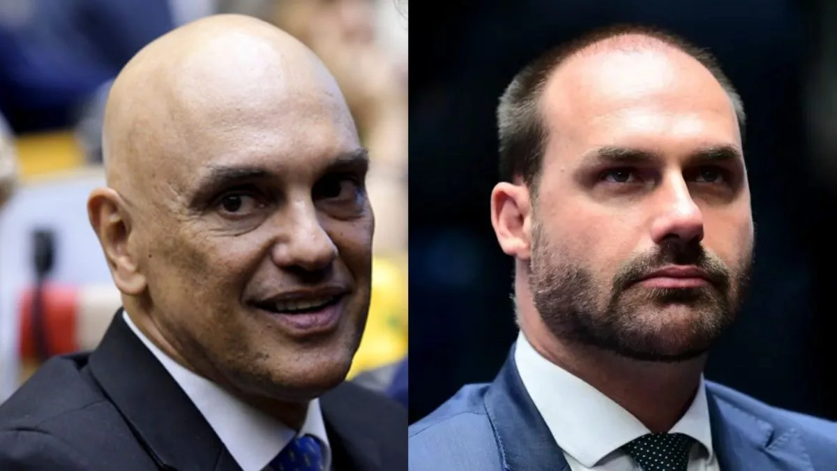 Moraes determina prisão de Eduardo Bolsonaro com pena de 4 anos e 2 meses