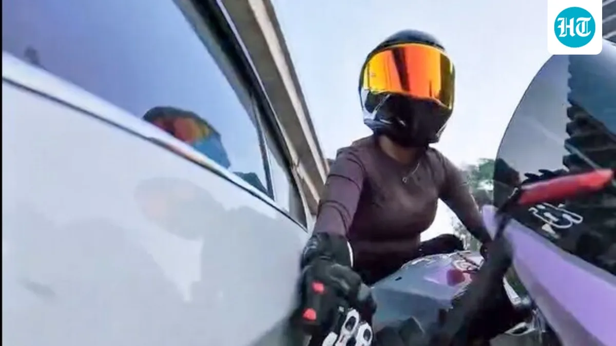 ‘She wants followers, publicity’: Gurugram crash accused's lawyer blames woman biker