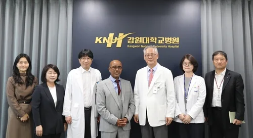 강원대병원, 에티오피아 의료진 초청 연수…보건의료 협력 강화