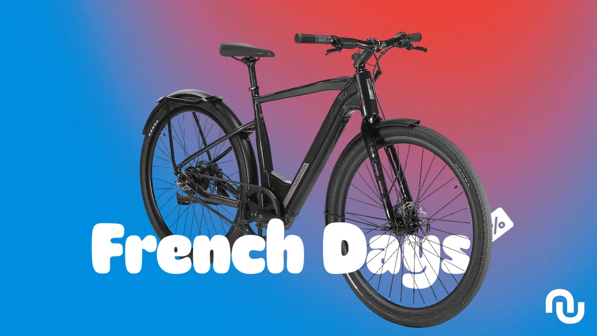 L’excellent vélo de ville électrique Crosslite d’Intersport perd 400 € pour la fin des French Days