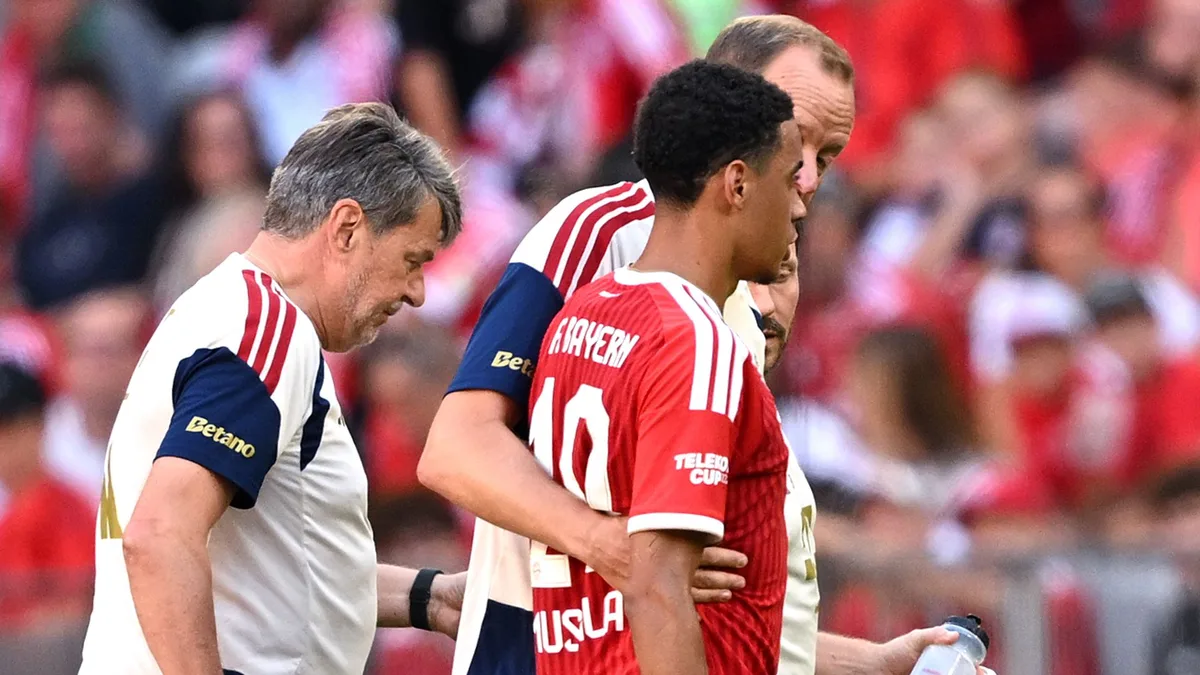 Musiala 'okay' after fainting during Bayern friendly