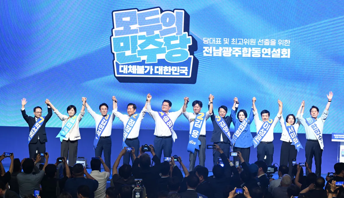 최고위원 경선도 친명계 강세...박선원, 친청 최민희 꺾고 1위로