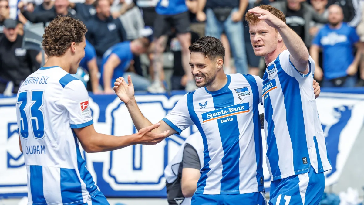 Zweite Liga: Hertha startet historisch gut und ist Erster – FCH siegt knapp