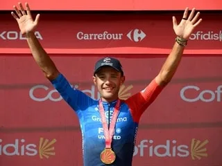 Vuelta 2026. « Je ne savais pas s’il y avait des mecs devant » : la réaction de Bastien Tronchon après sa victoire