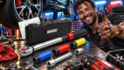 Anzeige: Hairich-Drehmomentschlüssel-Set für das Auto jetzt wieder zum Amazon-Tiefpreis nur ...