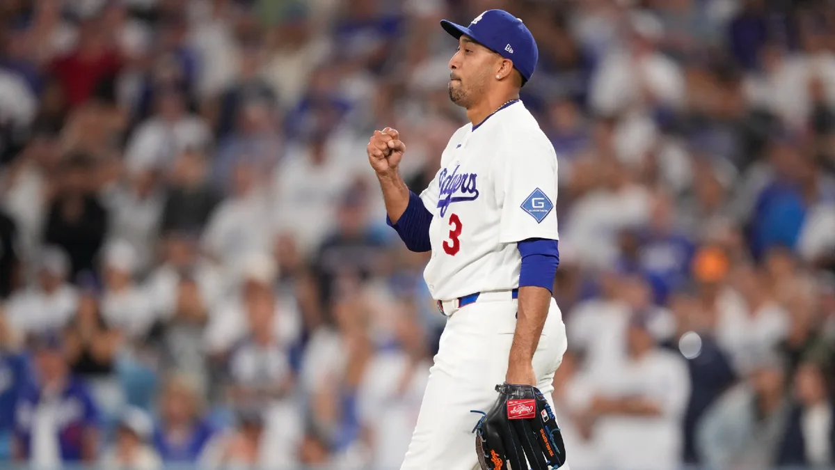 Dodgers hold on to beat Brewers after Diaz nearly blows save
