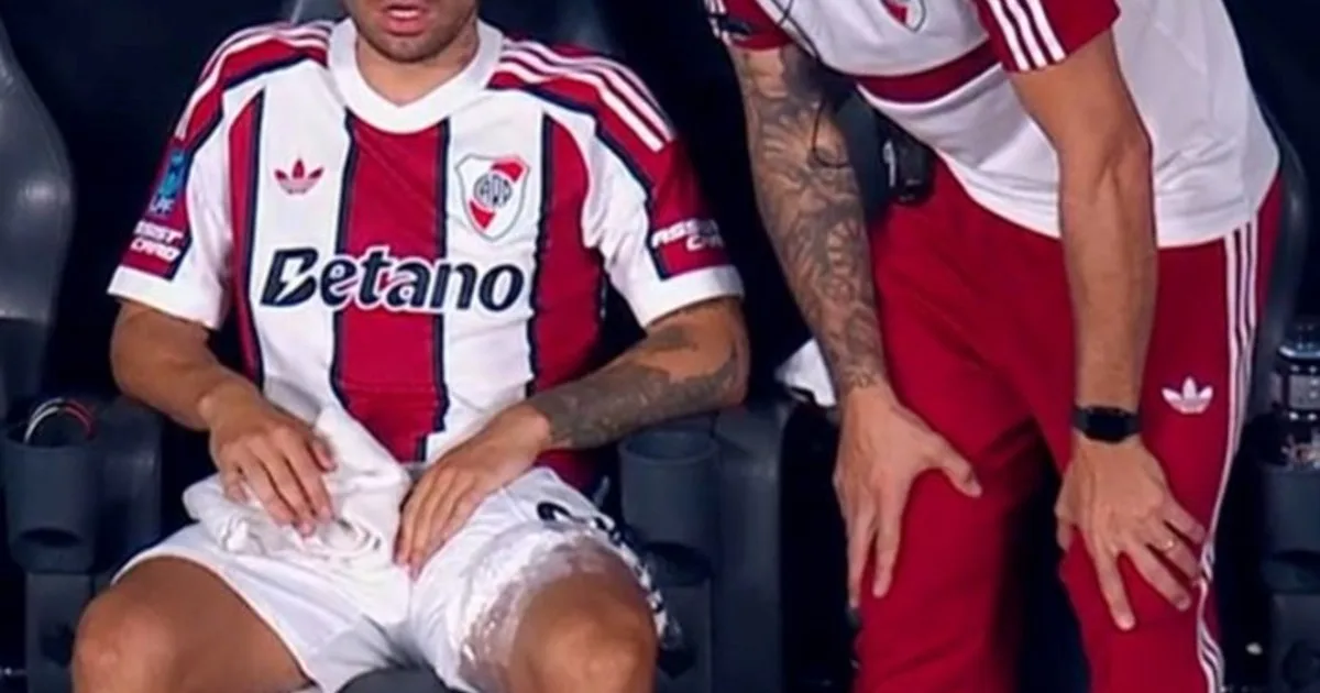 Montiel lesionado: ¿River sin lateral derecho en Sudamericana?