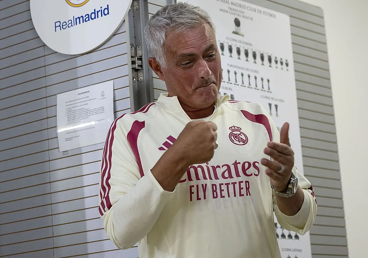 Mourinho: «Confío en el arbitraje español y creo en su honestidad»