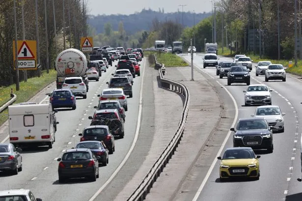 Fiat 500 spotted driving wrong way down A55 as concerned motorists call police