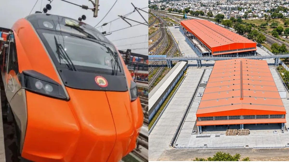 Sabarmati to get Rs 307-crore maintenance hub for 24-coach Vande Bharat trains