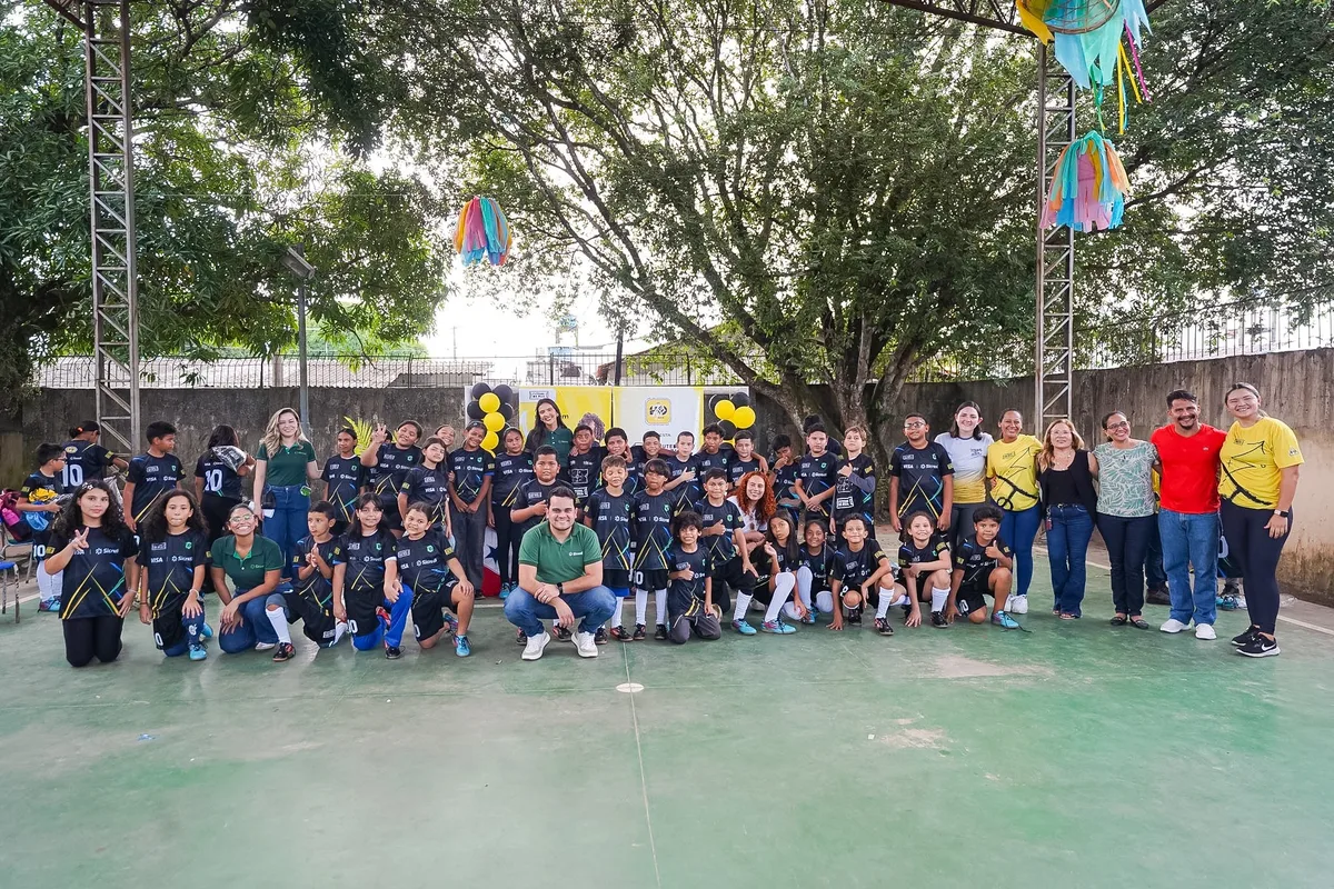 Esporte amplia oportunidades para alunos de escola pública em Belém