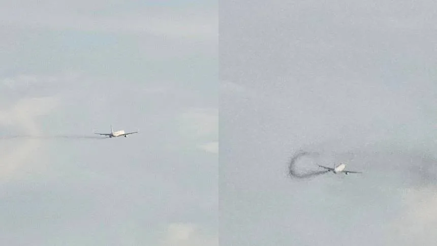 Pánico en el aire: Avión aterrizó de emergencia en España tras impactar con unas aves en pleno vuelo