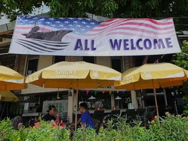 Pattaya, once Thailand's 'Sin City,' beckons weary sailors from USS Abraham Lincoln