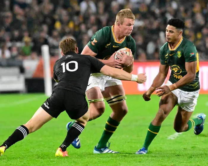 South Africa v New Zealand: rugby union second Test – live