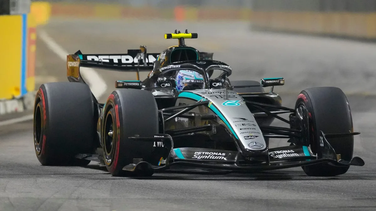 Antonelli casts further doubt over performance of Mercedes upgrades