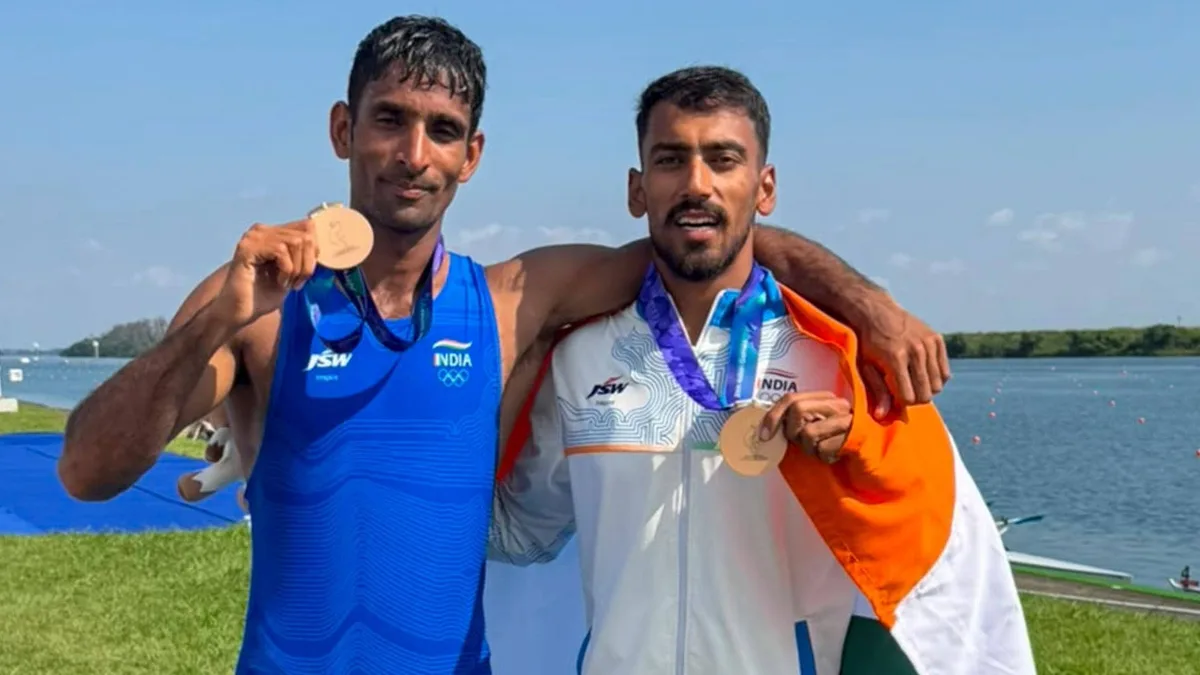 Asiad 2026: Satnam-Salman secure India's maiden double sculls bronze