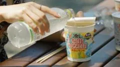 Cup noodles made with cold water? BBC tries Japan's viral snack