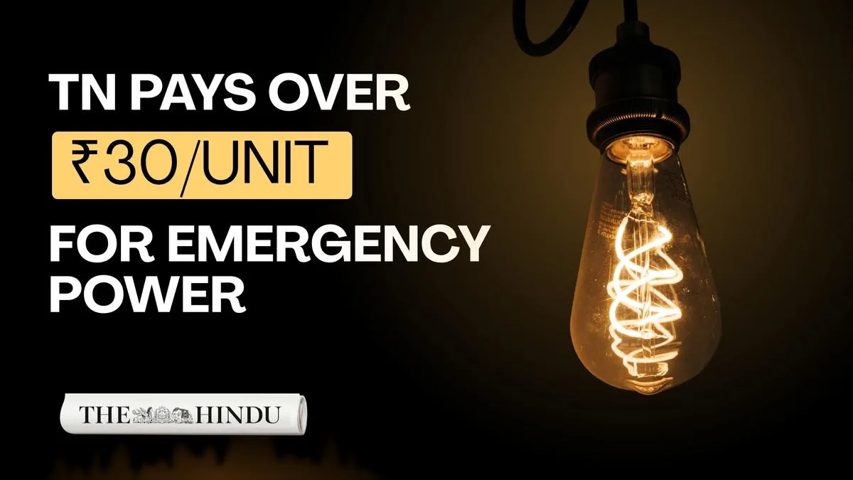 Watch: Why is Tamil Nadu forced to buy emergency power at record prices?
