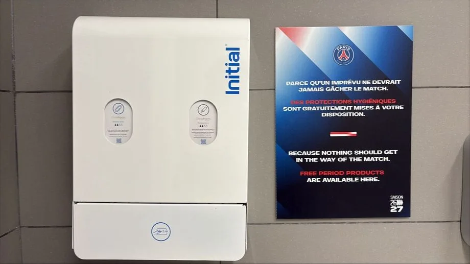 "Une super initiative" : le PSG met des protections périodiques à disposition dans les toilettes du Parc des Princes