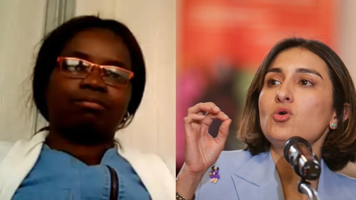 Fabiola Perea, exempleada doméstica de Laura Sarabia, denunció que fue “víctima del abuso de poder” de la exembajadora en Londres