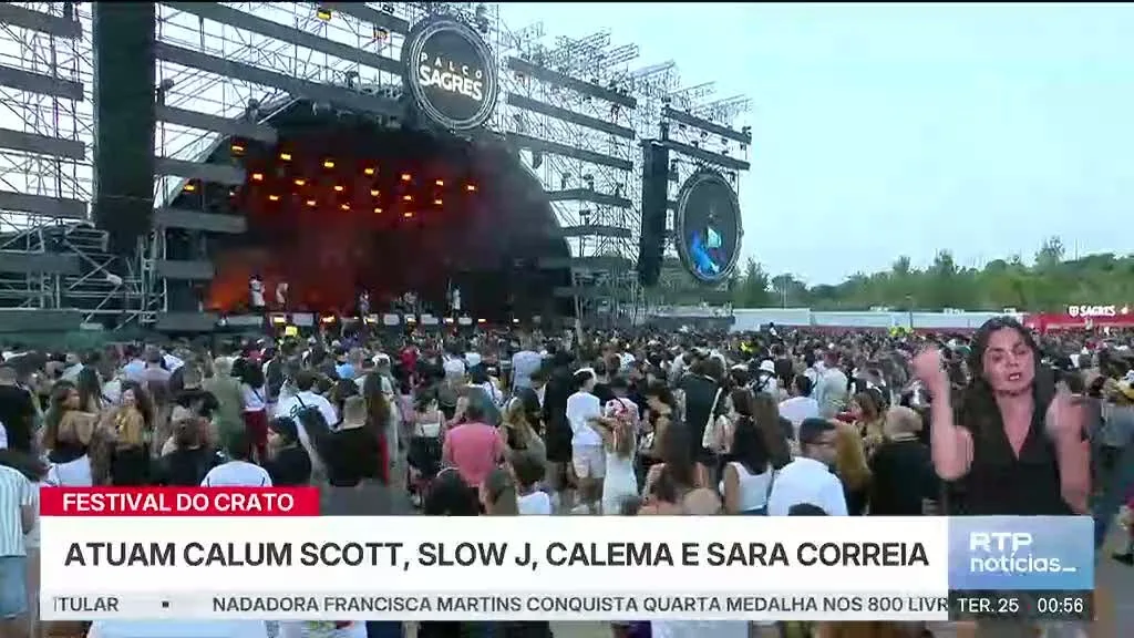 Calum Scott e Slow J lideram cartaz do Festival do Crato