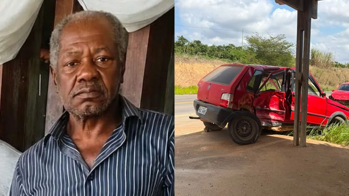 Idoso sofre acidente de carro, passa dois dias desaparecido e é encontrado morto no ES