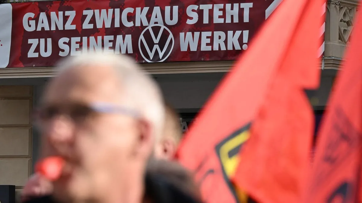 Aktionstag in der Autobranche: IG Metall: „Wir geben keinen Standort auf“