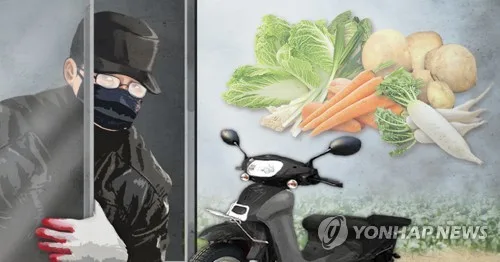 전남광주 농산물 절도 4년간 280건…검거율 56.1％ 그쳐