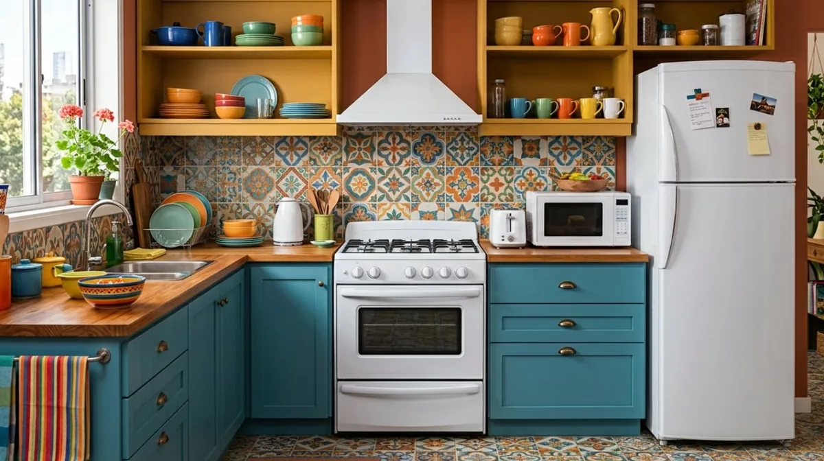 Los interioristas concuerdan: “Los electrodomésticos blancos van a envejecer tan mal como las cocinas de colores”