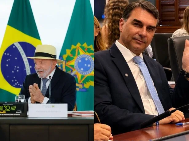 Lula tem 43% e Flávio Bolsonaro, 40%, em cenário de segundo turno, aponta pesquisa Quaest