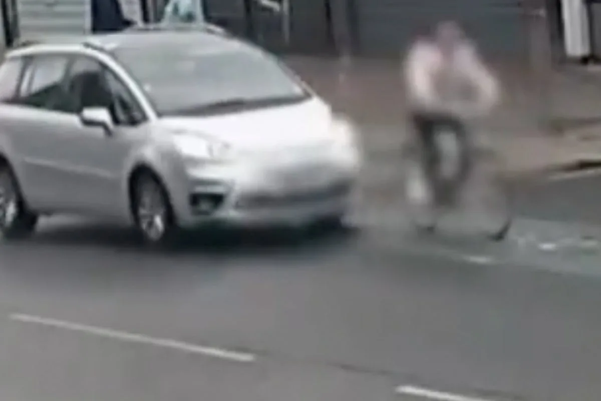 Cyclist ‘lucky to be alive’ after driver who forgot glasses crashes into her