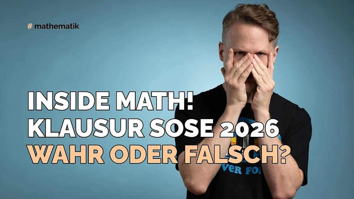 Inside Math! Klausur SoSe 2026 Aufgabe 4