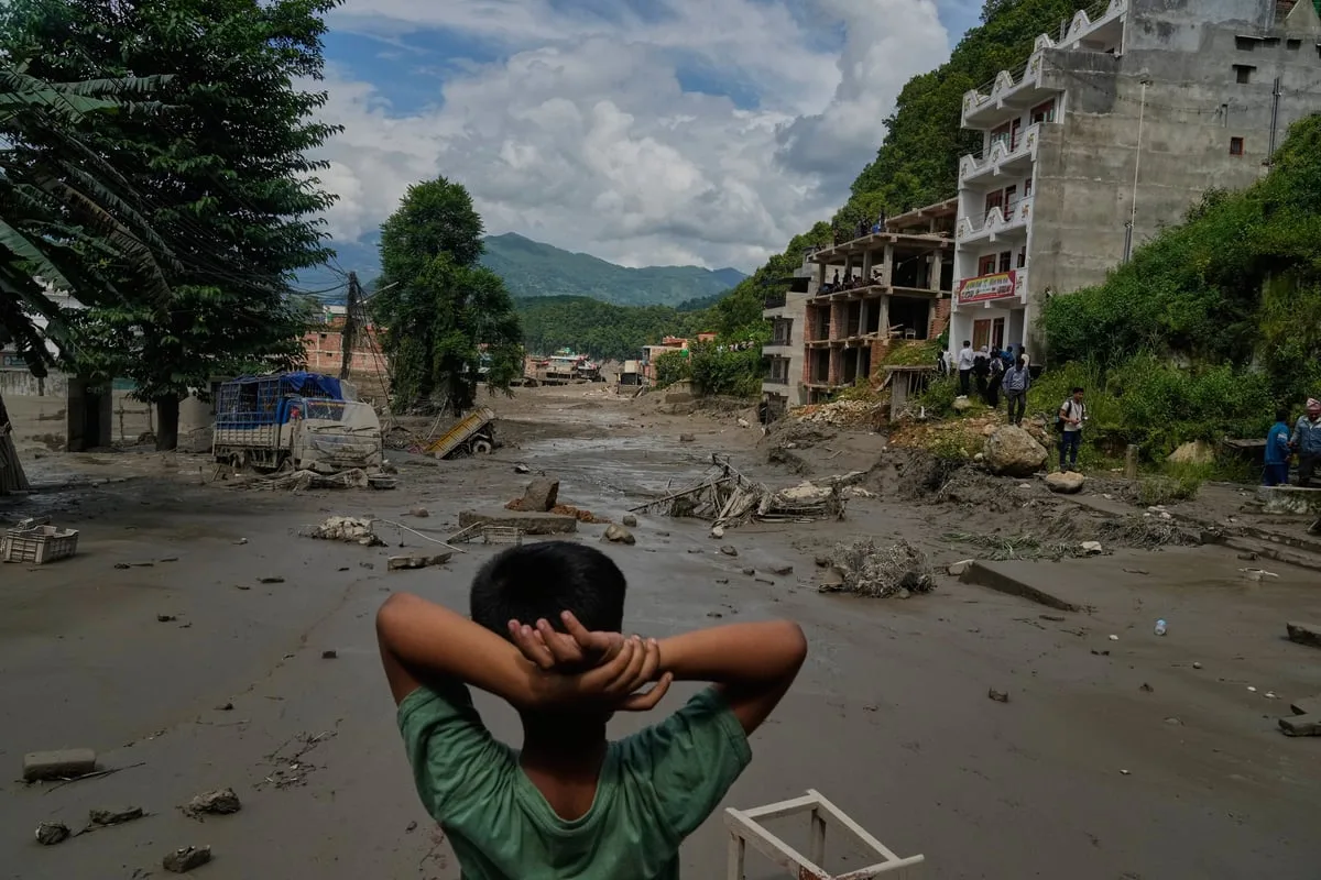 Dozens of Britons missing in Nepal after flash floods