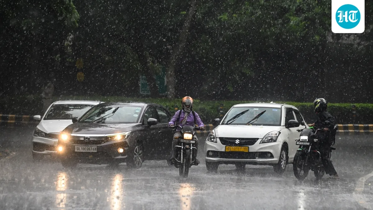 Last few monsoon showers for Delhi? IMD forecasts light to heavy rain in some areas over next three days