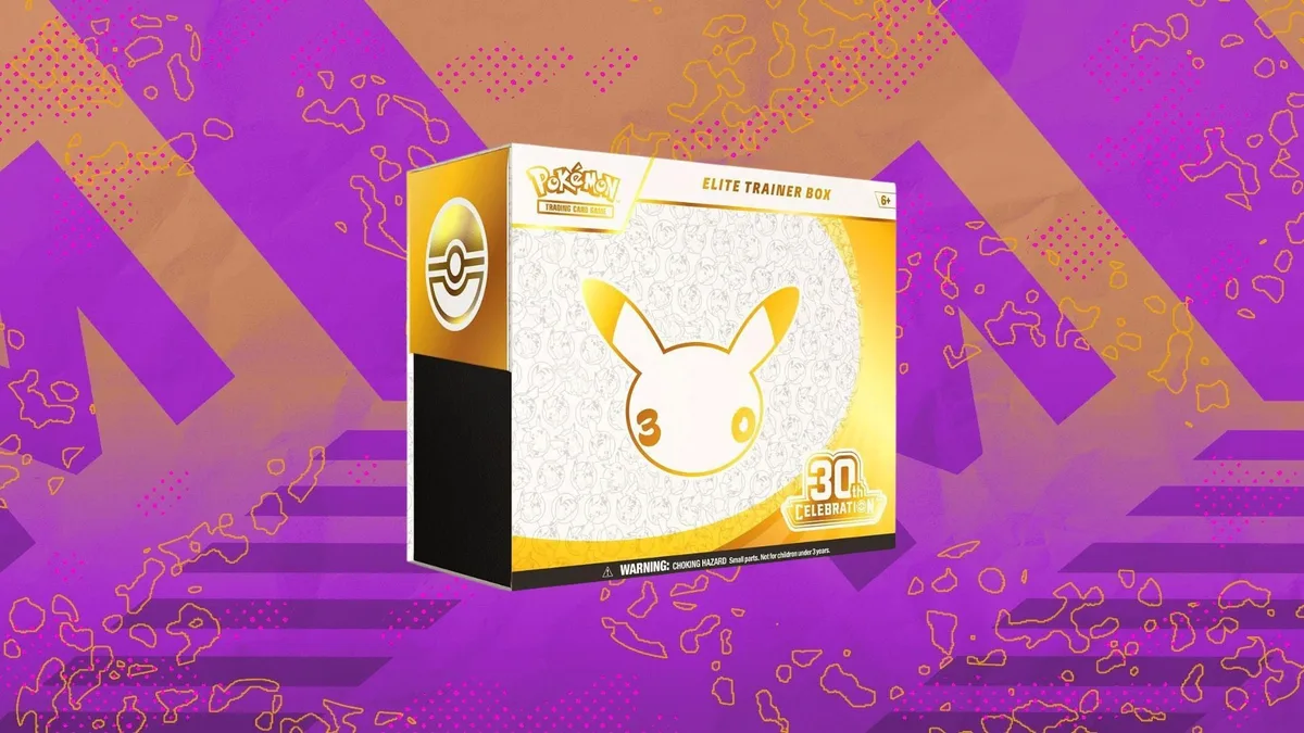 The Pokémon TCG 30th Celebration ETB is close to market price at Amazon — shop for $159.99