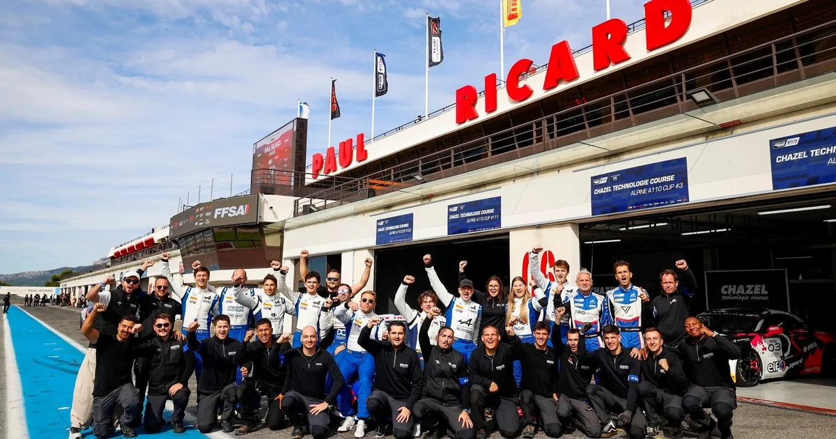 Alpine, mal en la Fórmula 1, al menos tiene motivos para festejar...