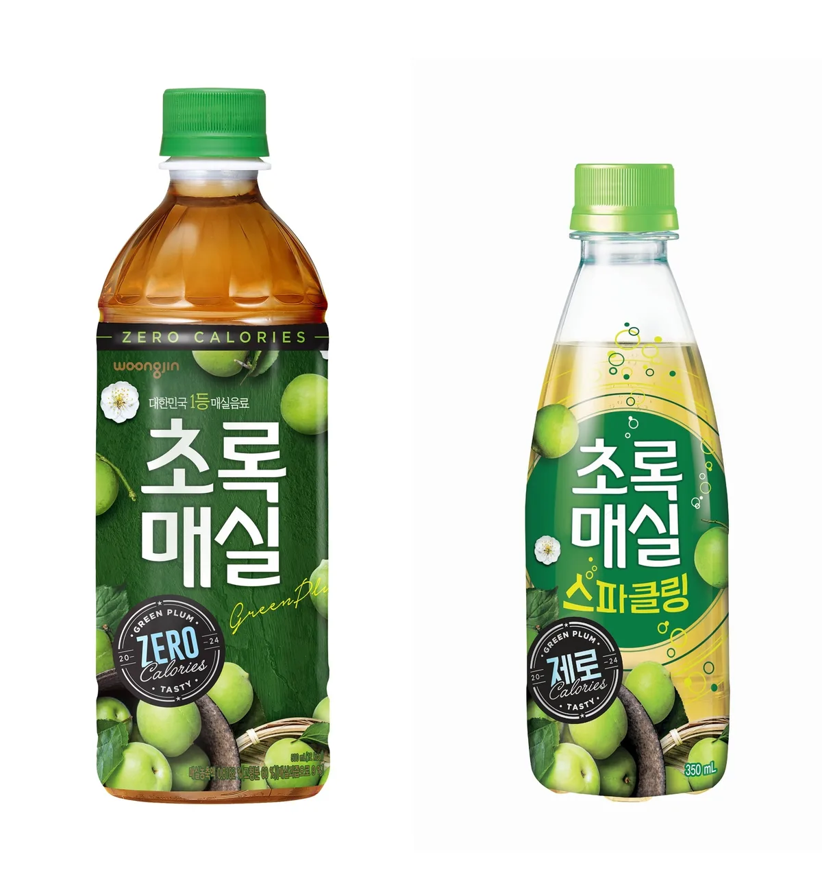 웅진식품 ‘초록매실’, 제로 라인업 확대 후 매출 72% 증가