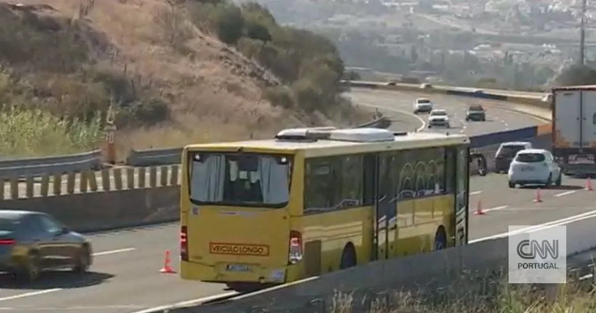 Colisão entre camião e autocarro na A8, na zona da Malveira, faz 17 feridos