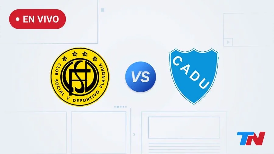 Flandria vs D. Unidos en vivo por la fecha 39 de la Primera División B: hora, dónde ver y formaciones