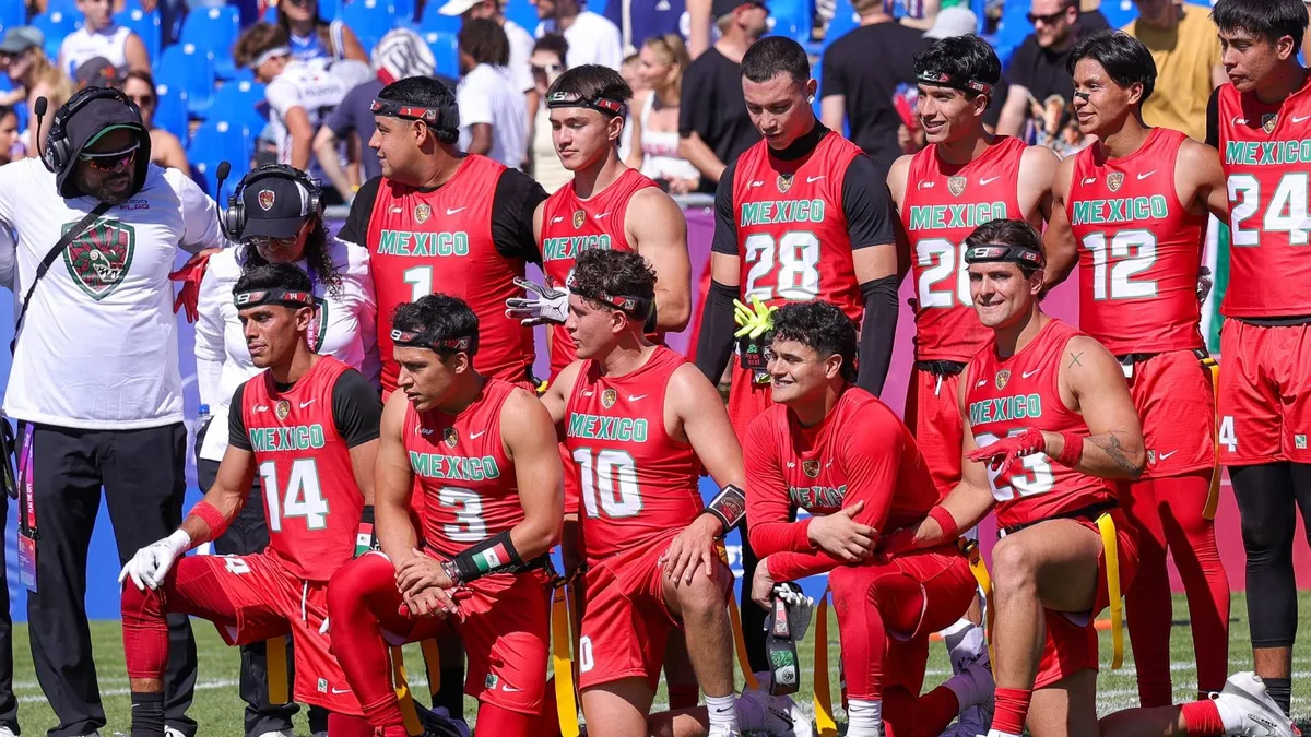 México es derrotado por Canadá en el duelo por el tercer lugar del Campeonato Mundial de Flag Football Varonil